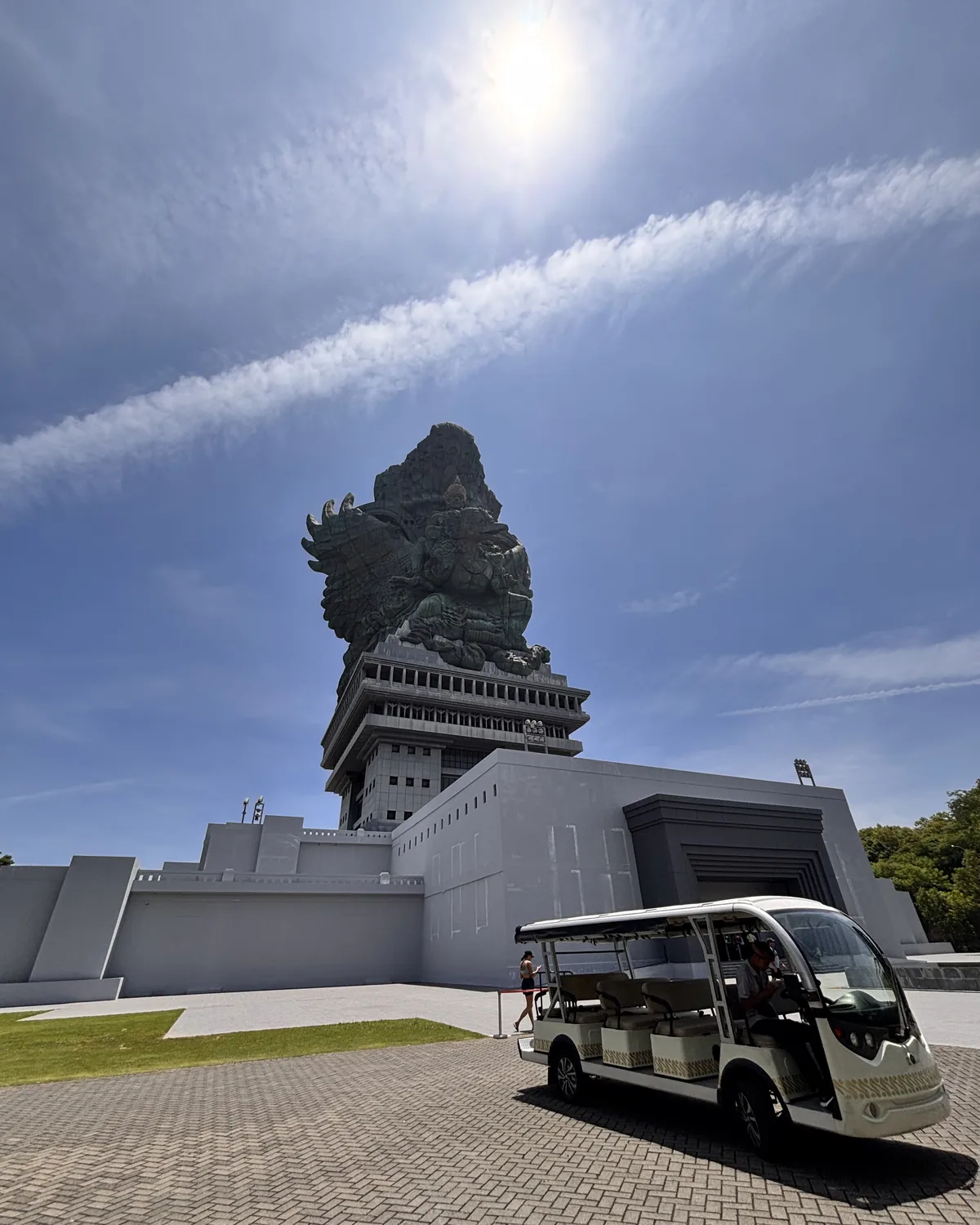 峇里島 GWK 文化園區的加魯達毘濕奴巨型神像