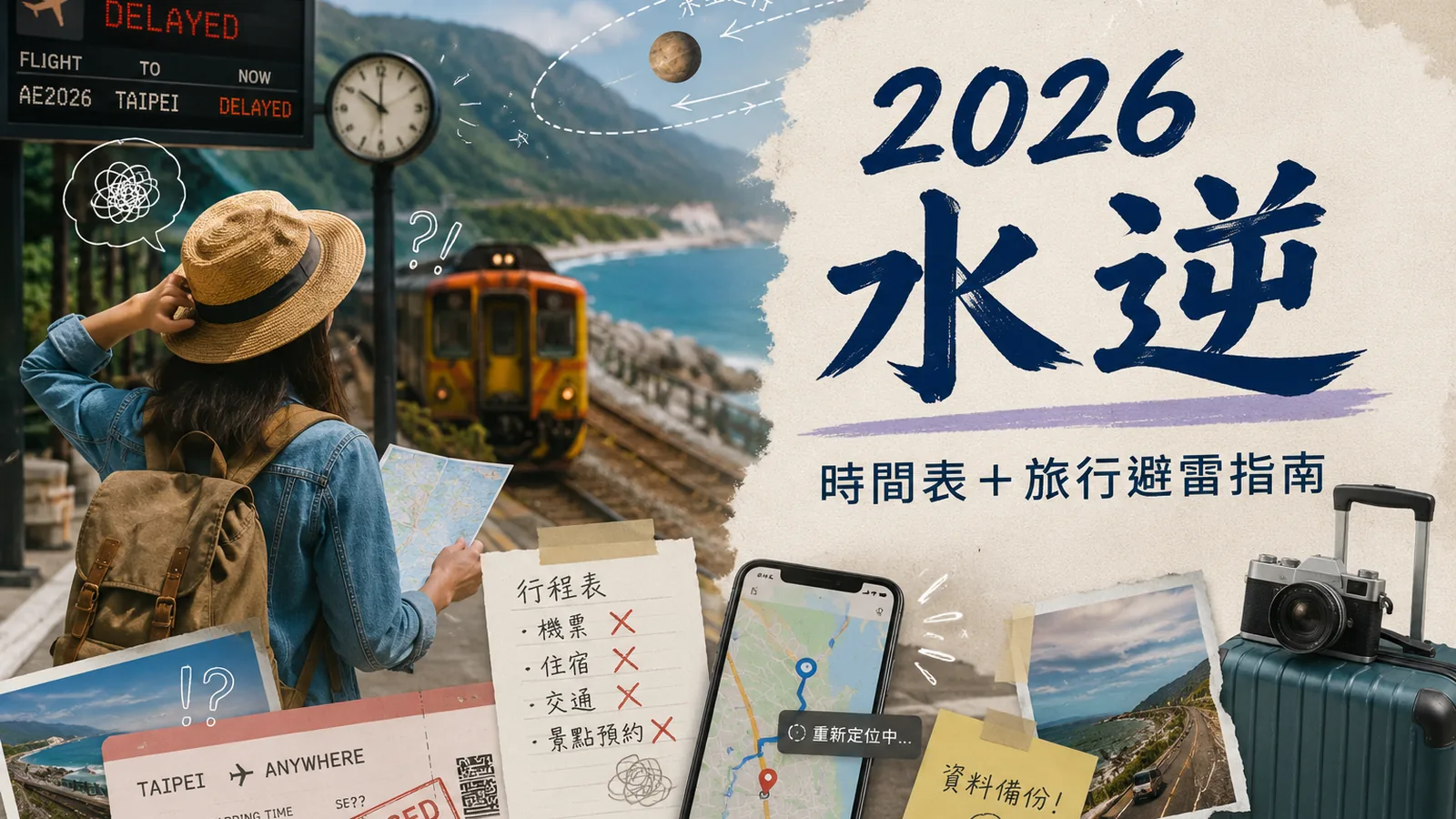 2026 水逆時間有三段