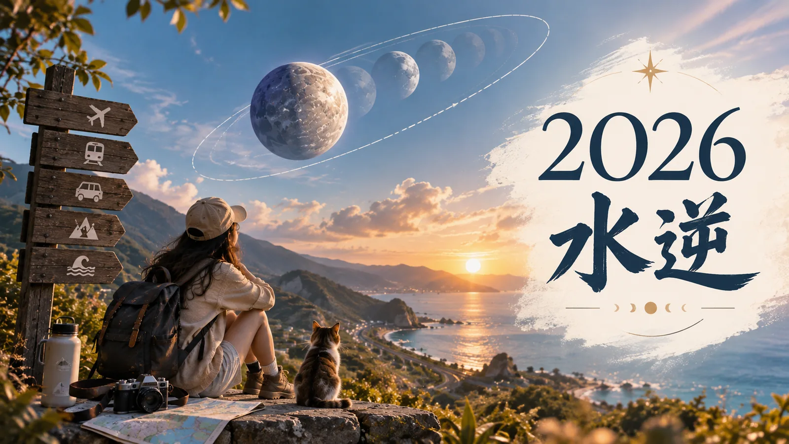 水逆又來了?去這 4 個地方走走轉心情