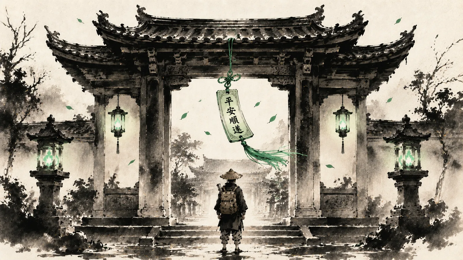 浪台灣旅遊籤人格「祈福浪人」——把心安頓好的人