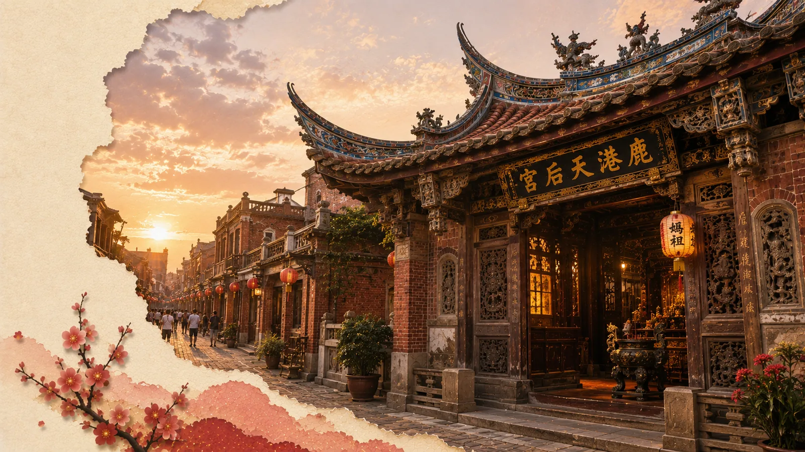 鹿港老街(天后宮)